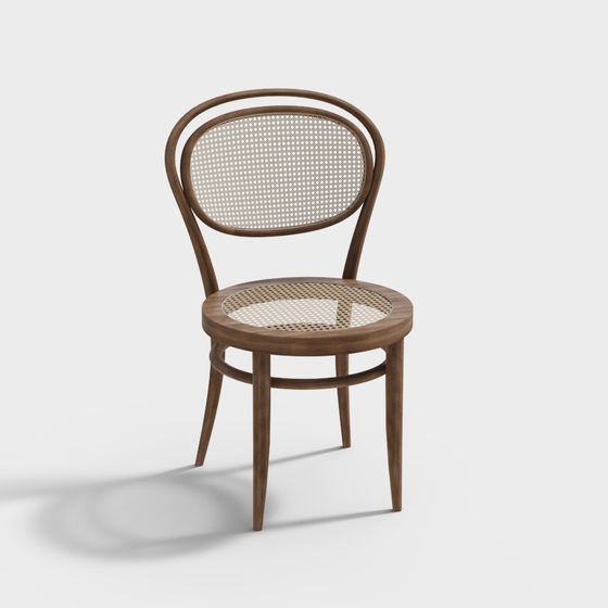 Vintage Modern 3D Chair Model for Creative Designs