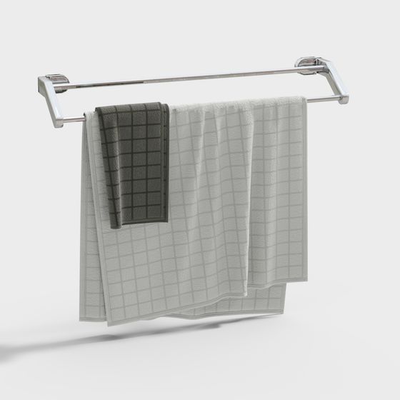 Portasalviette moderno per articoli da toeletta