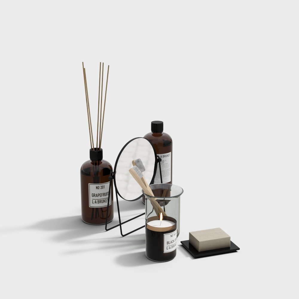 Ornements de Toilette de Salle de Bain Modernes