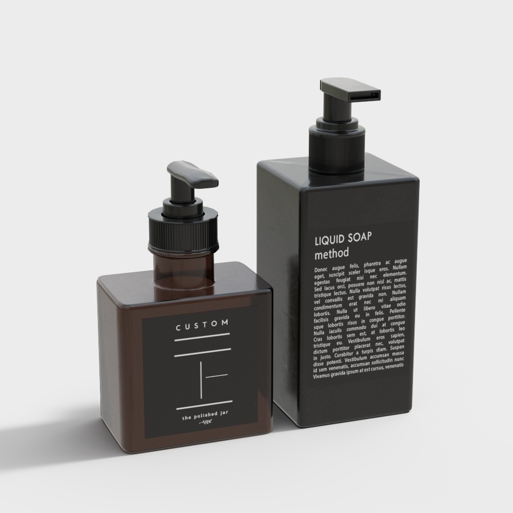 Modern toiletries shampoo