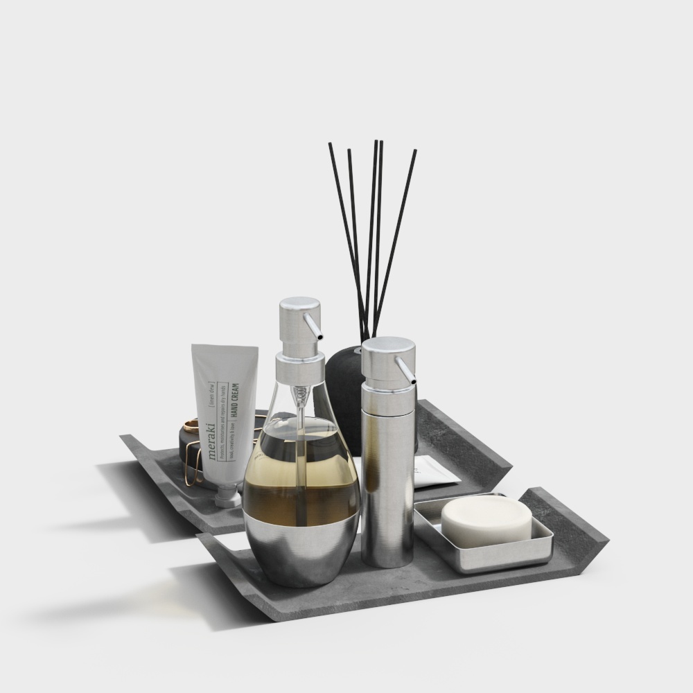 Modern bathroom accessories ornaments