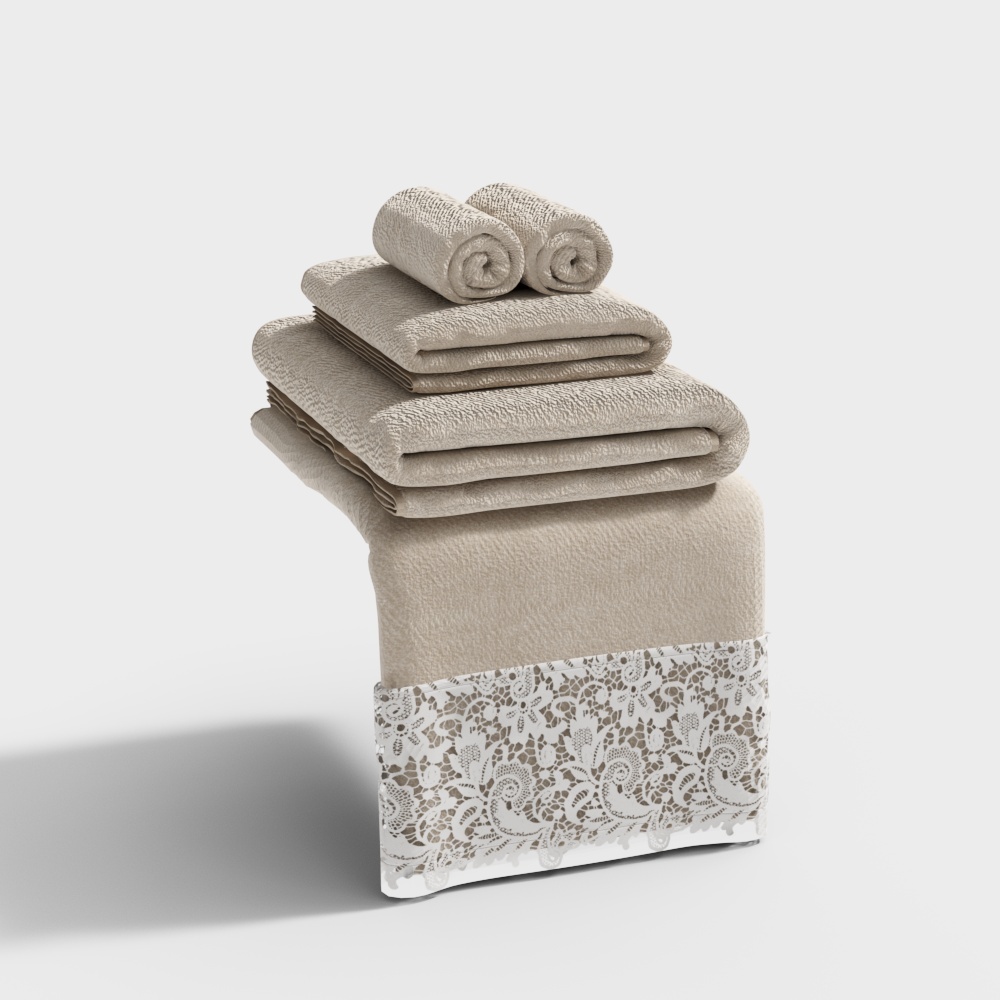 Modern detergent towel combination