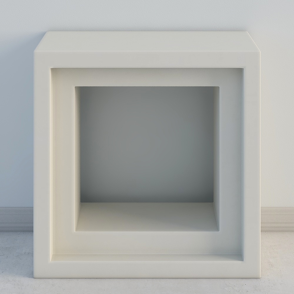 Pared de Bloques de Concreto Decorativo, Patrón de Bloque de Concreto Cuadrado, Fondo de Pared de Concreto