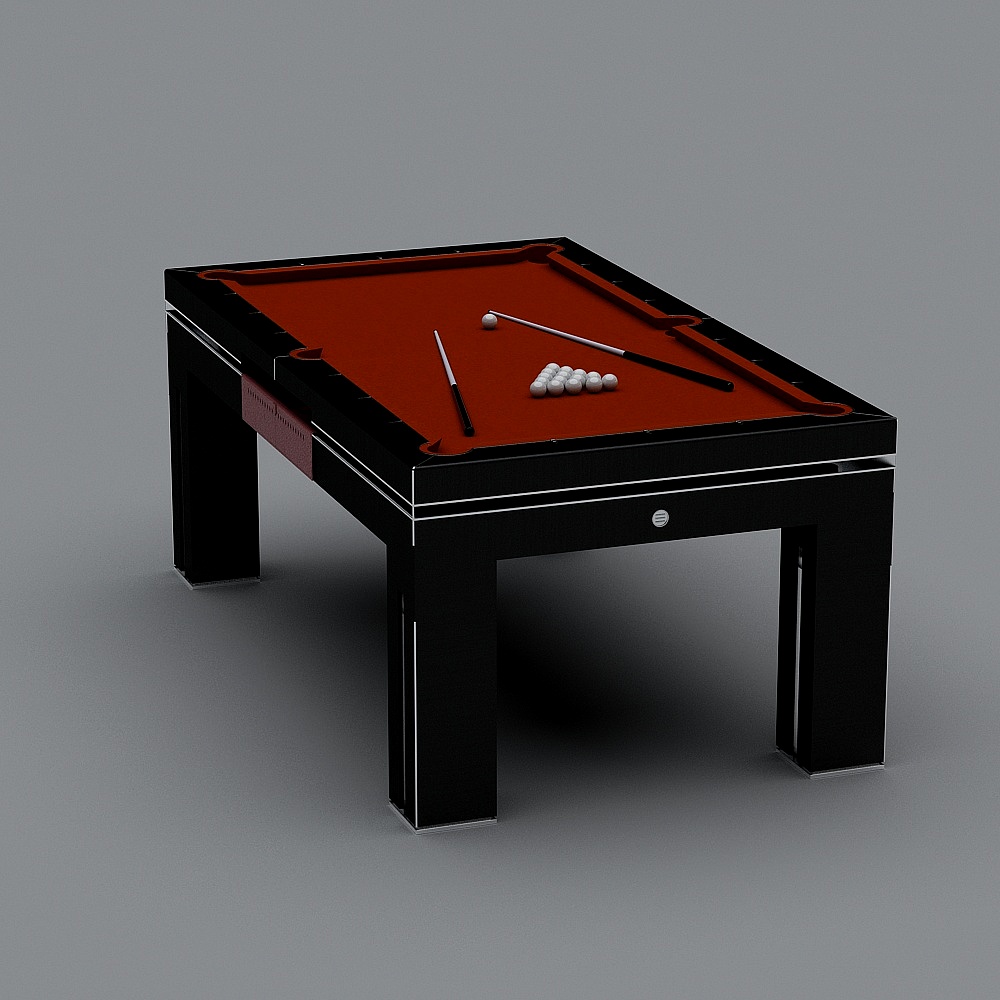 Modern Urban Billiard Table 3D model