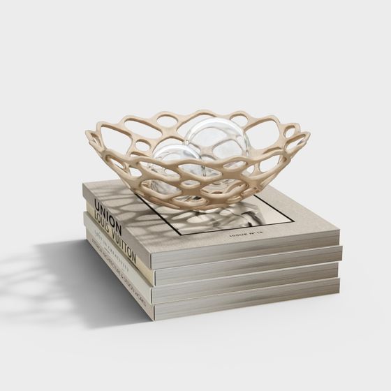 コーヒーテーブルのオーナメント