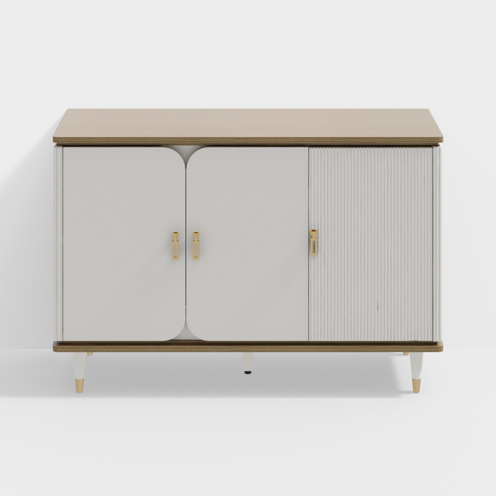 Lin's Wood-GS-B - シューズキャビネット1