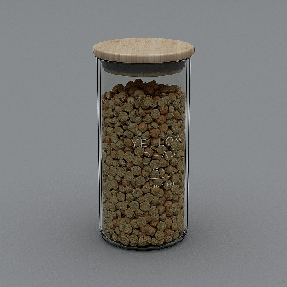 Transparent canister