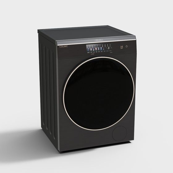 Stylish COLMC Washing Machine 3D Model