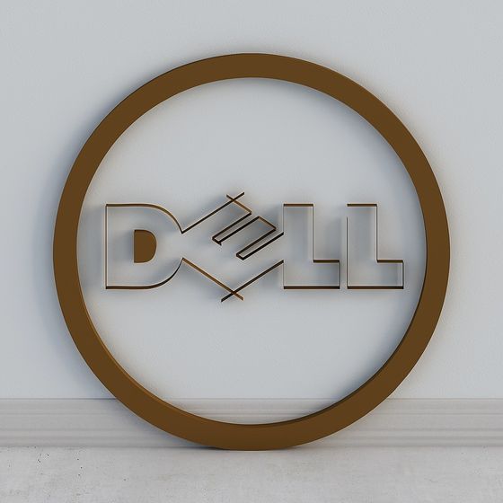 Low-Poly Dell Inspired 3D Model Design