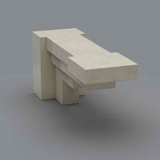 Suspended Geometry 3D model