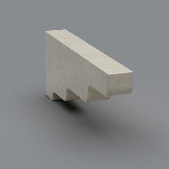 Minimalist Wall Bracket 3D model