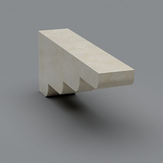 Minimalist Bench 3D model
