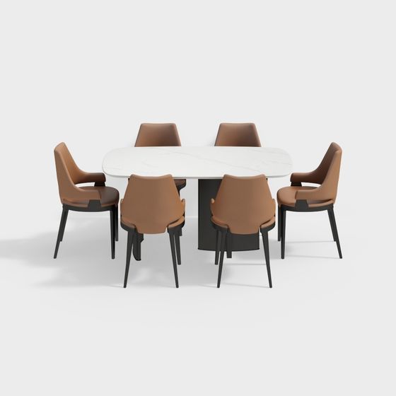 Urban Lounge 3D model for Modern Aesthetics