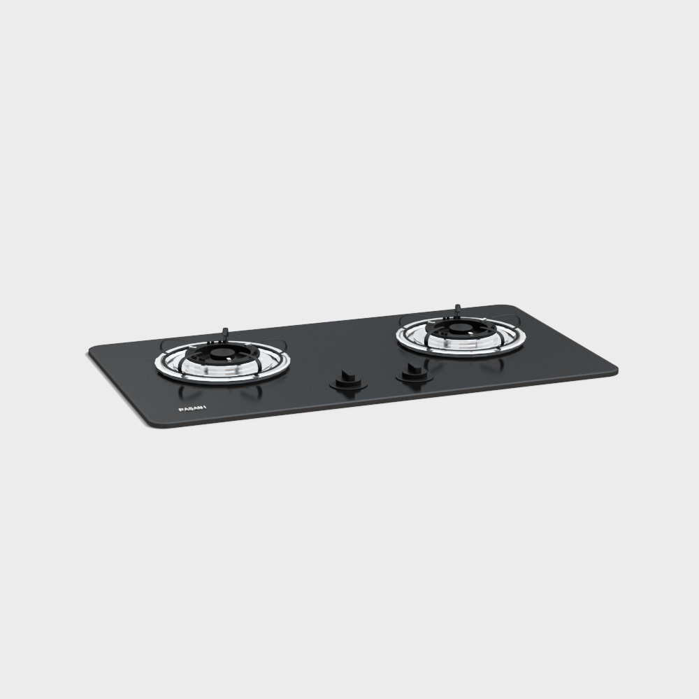 Sleek Gas Stove 3D model for Modern Kitchens