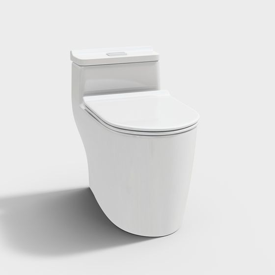 Urban Toilet 3D model