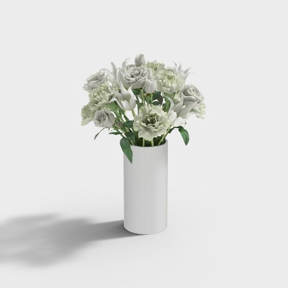 Floral Harmony 3D model