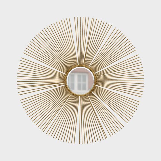 Low Polygon Sunglasses Frame 3D model