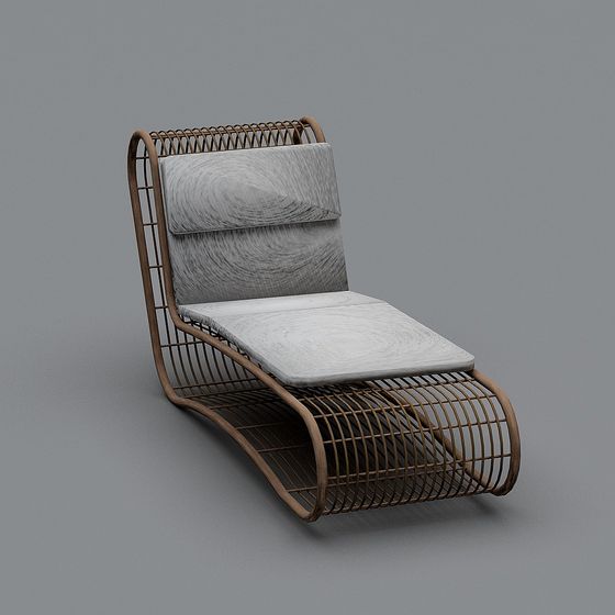 Elegant Relaxation Chair 3D model