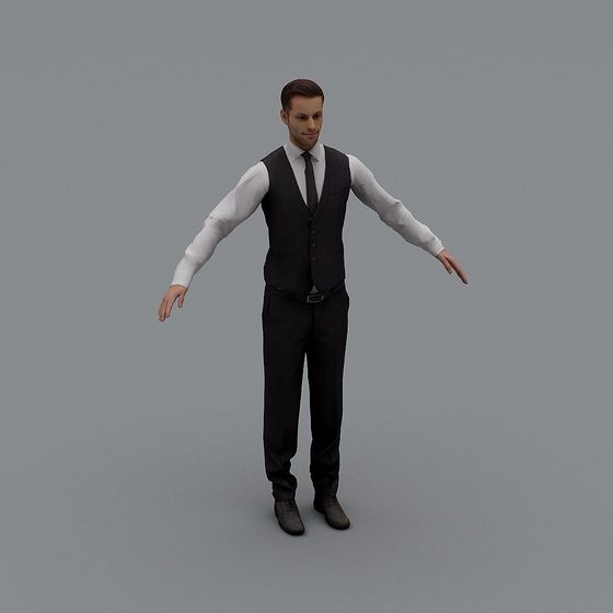 Urban Gentleman 3D model