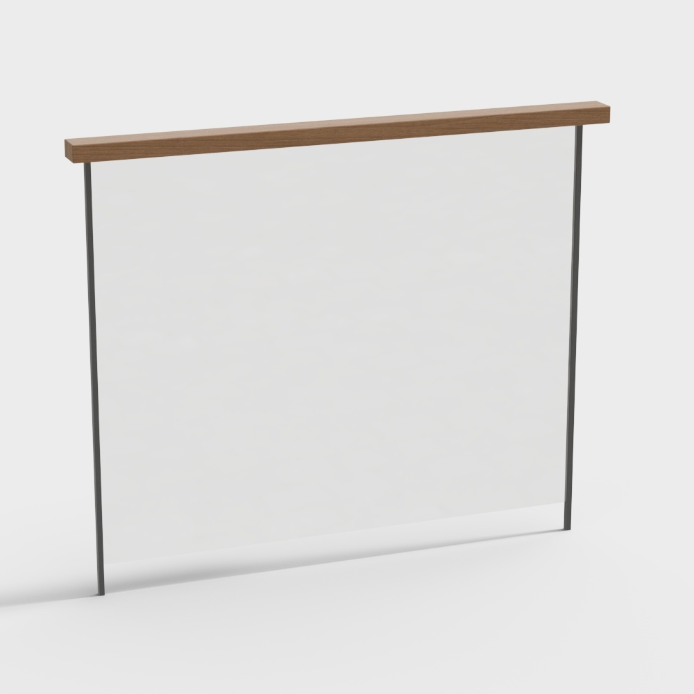 First floor stair railing