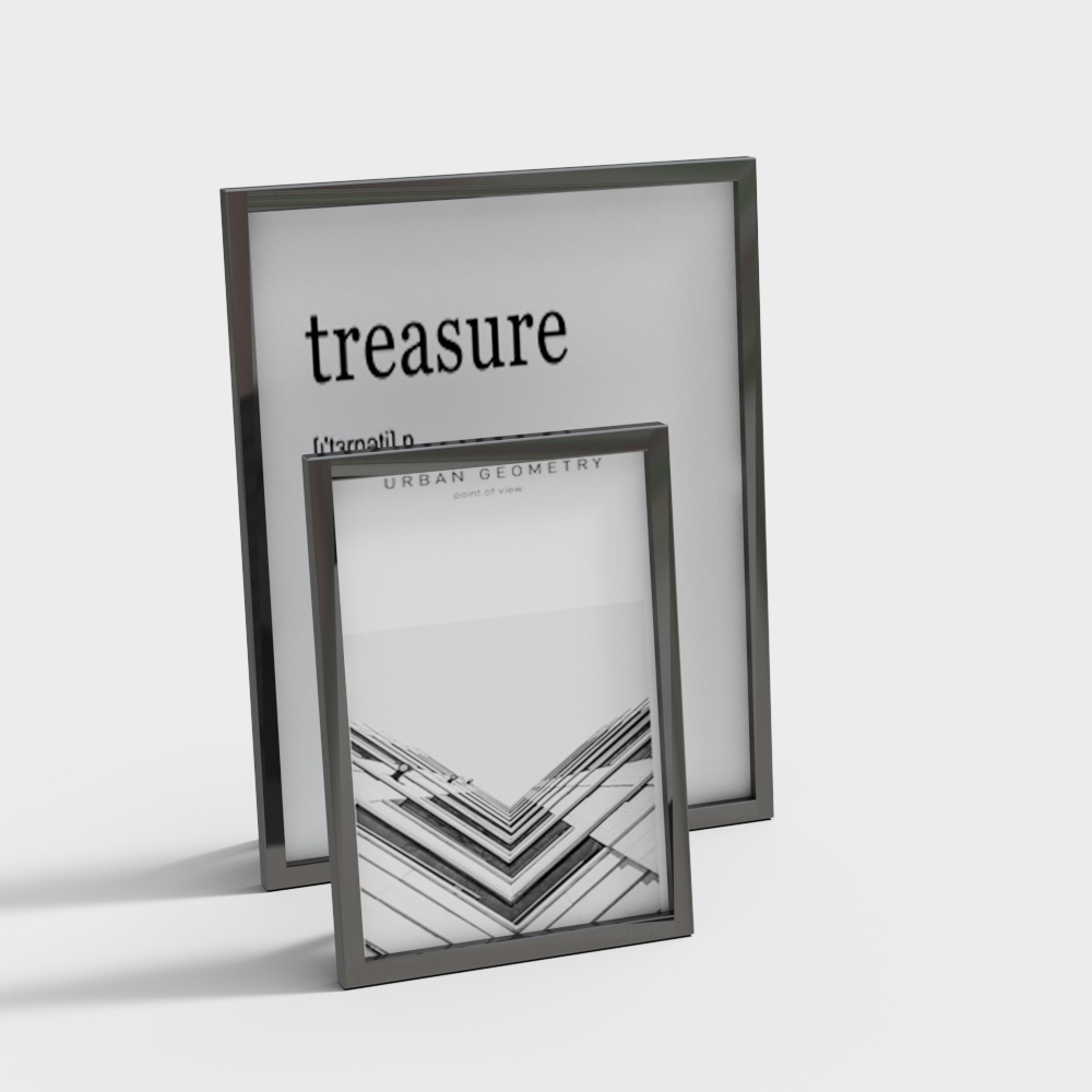 Coffee table photo frame