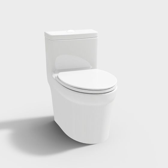 Urban Toilet 3D model