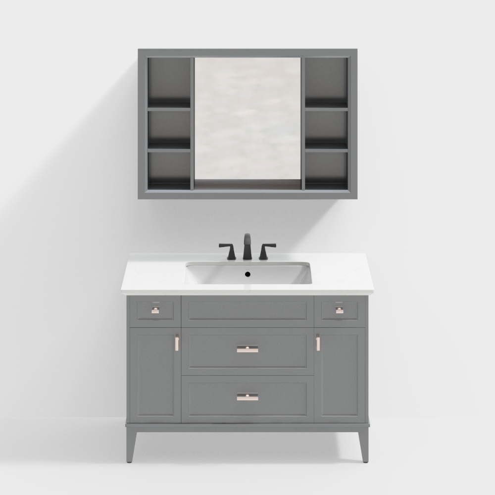 HBT101001N-120 - Bathroom cabinet