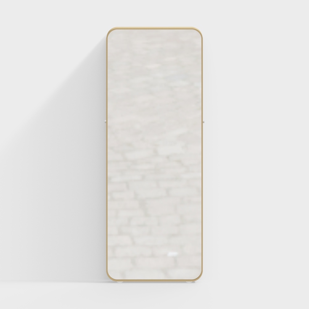 Miroir à coins ronds