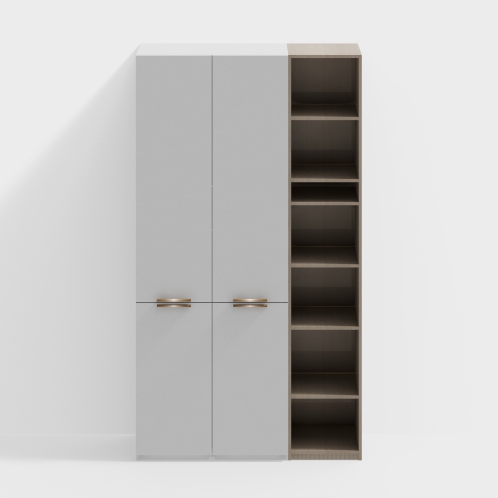 Simple - léger et élégant - Bắc Âu - entrée de placard