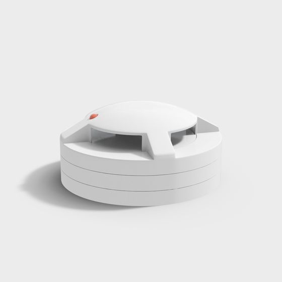 Minimalist Smoke Detector 3D model