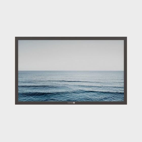 Sleek Television Set 3D Model for Living Rooms
