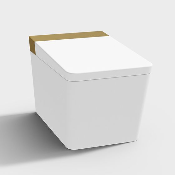 Minimalist Storage Box 3D model