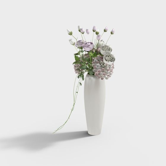 Floral Harmony 3D model