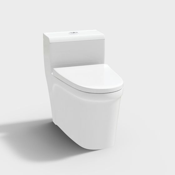 Urban Toilet 3D model