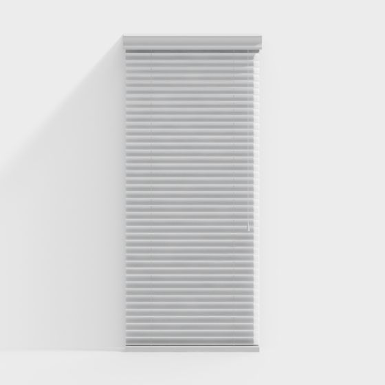Stylish Low-Poly Shutter 3D Model for Modern Interiors