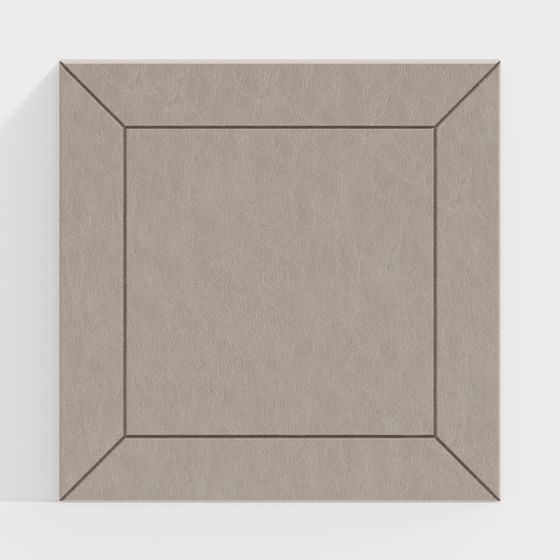 Urban Panel Low Poly 3D Model