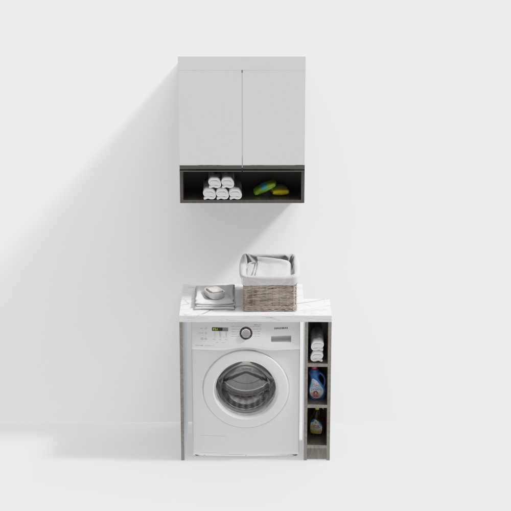 Washing machine cabinet