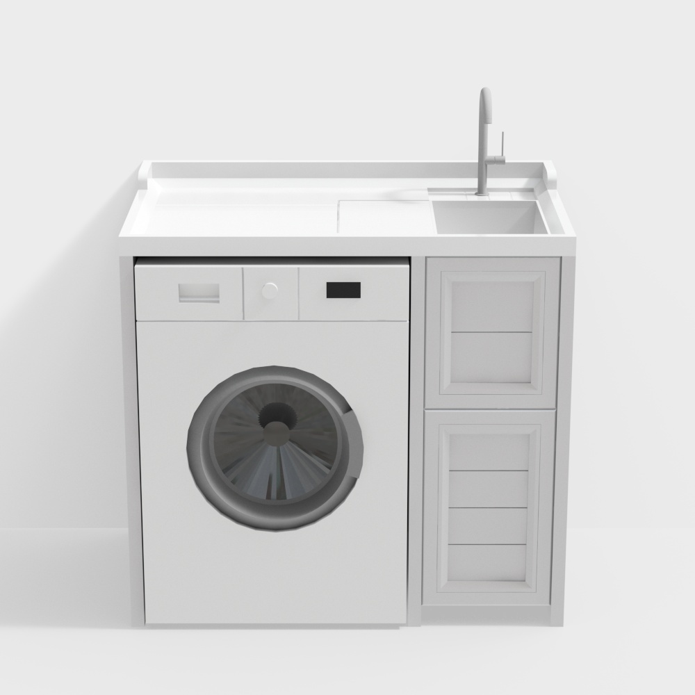 Sunshine washing machine cabinet 02
