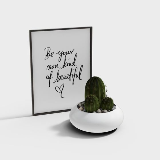 Desert Oasis 3D Model