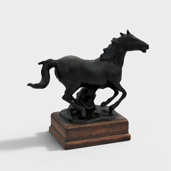 Flügelpferd Skulptur