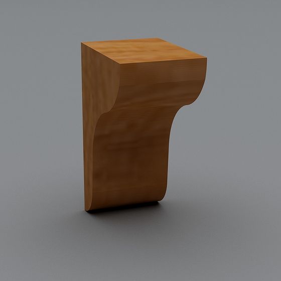 Natural Chair 3D model for Creative Projects