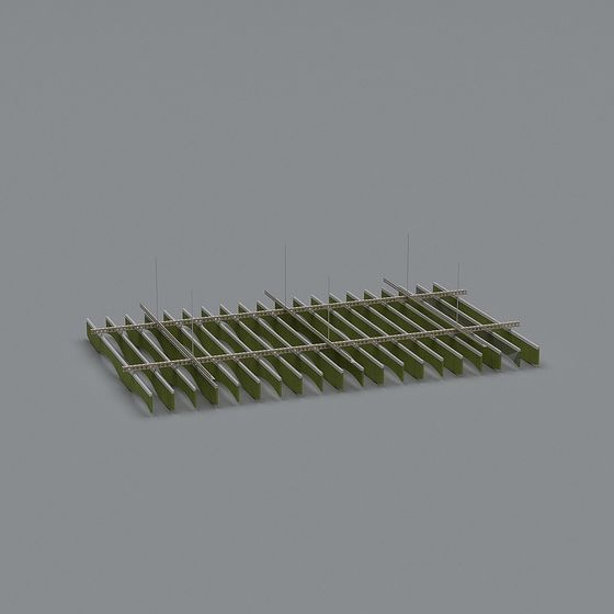 Waves Bookshelf 3D Model for Creative Projects