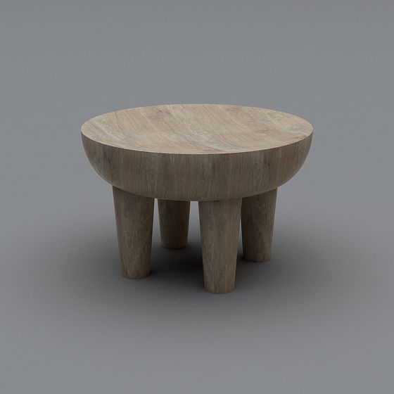 Round Table Miniature 3D model