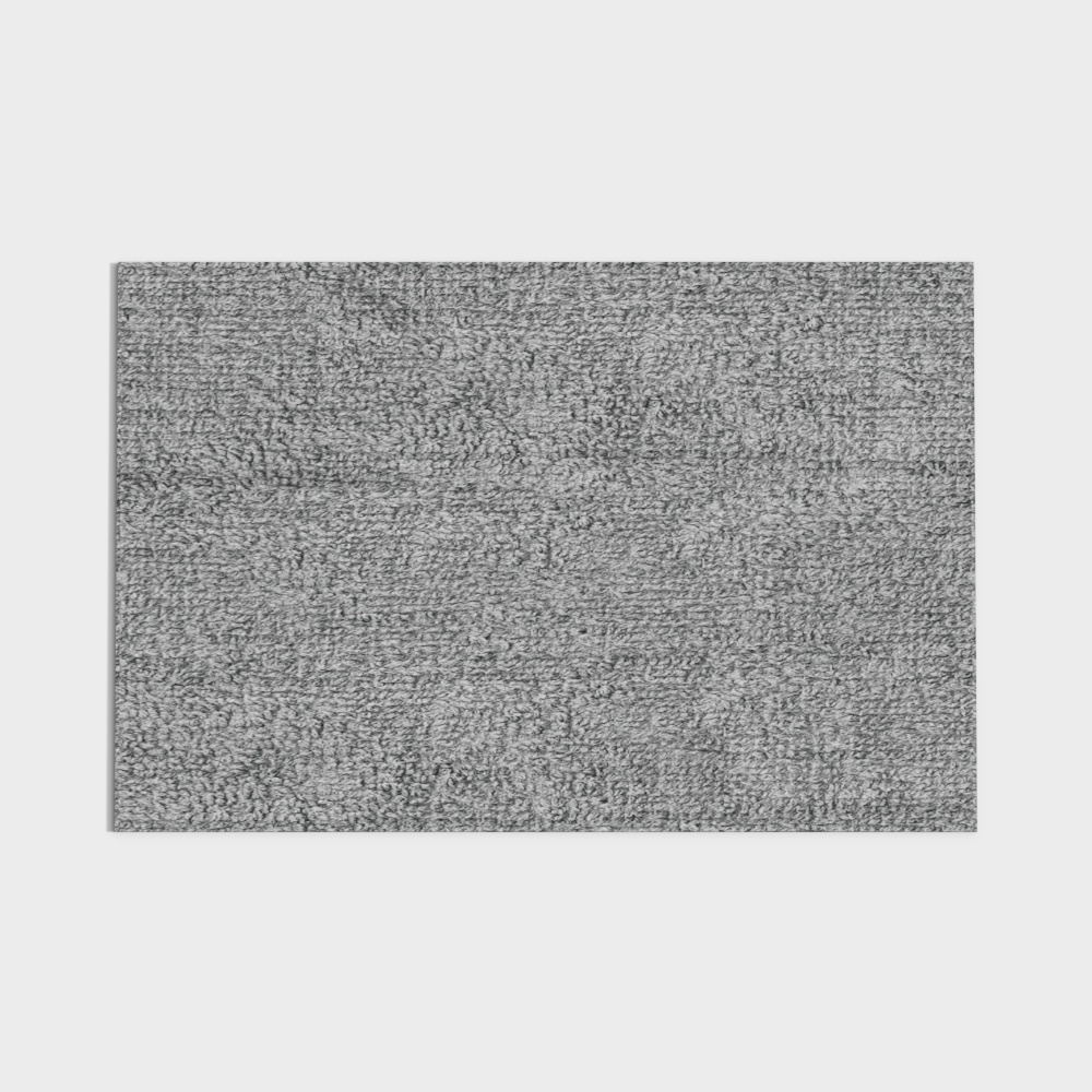 Modern minimalist bathroom mat rug