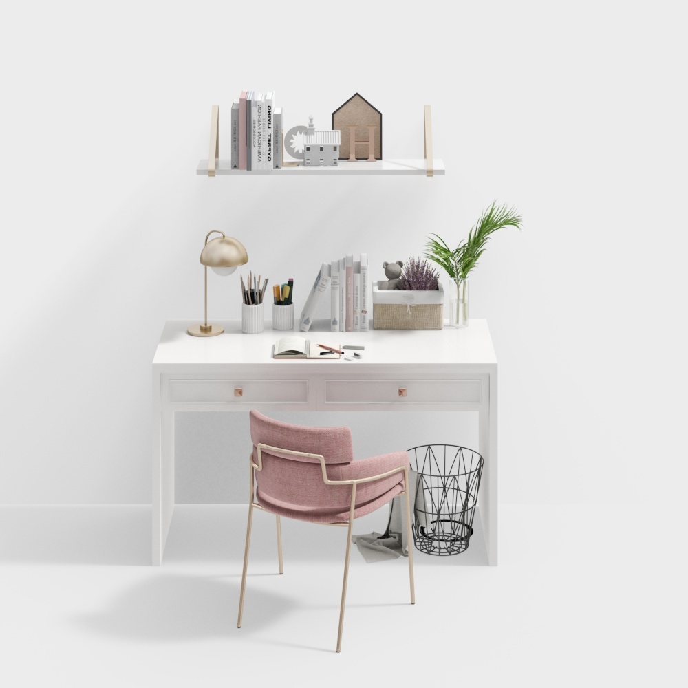 Combo de escritorio nórdico