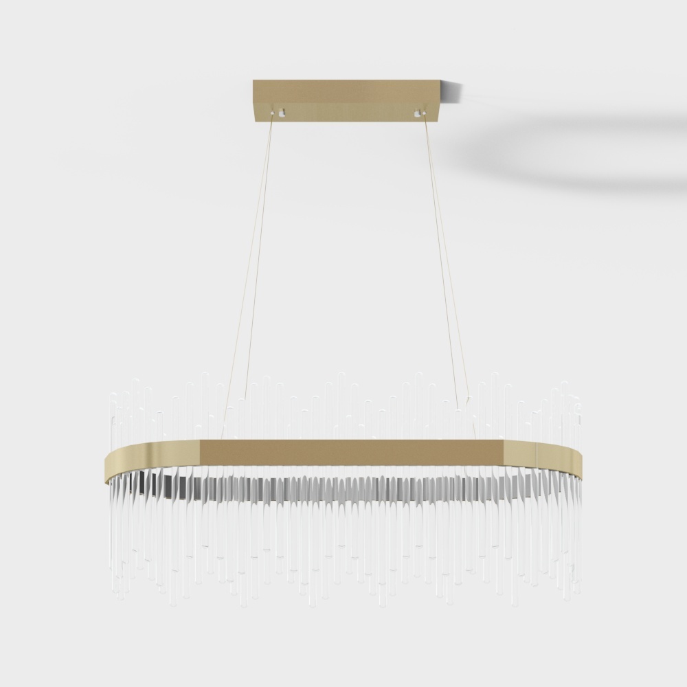 Light luxury style - living room chandelier