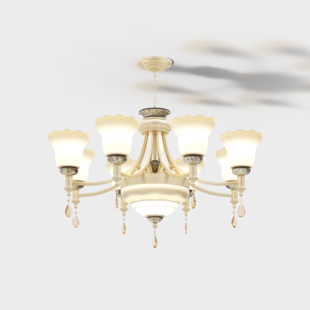 Chandelier Elegance 3D model