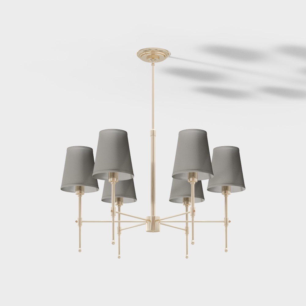 E009 - Stile americano - Lampadario