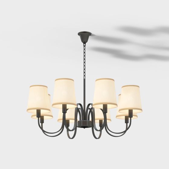 Farmhouse Pendants & Chandeliers,black