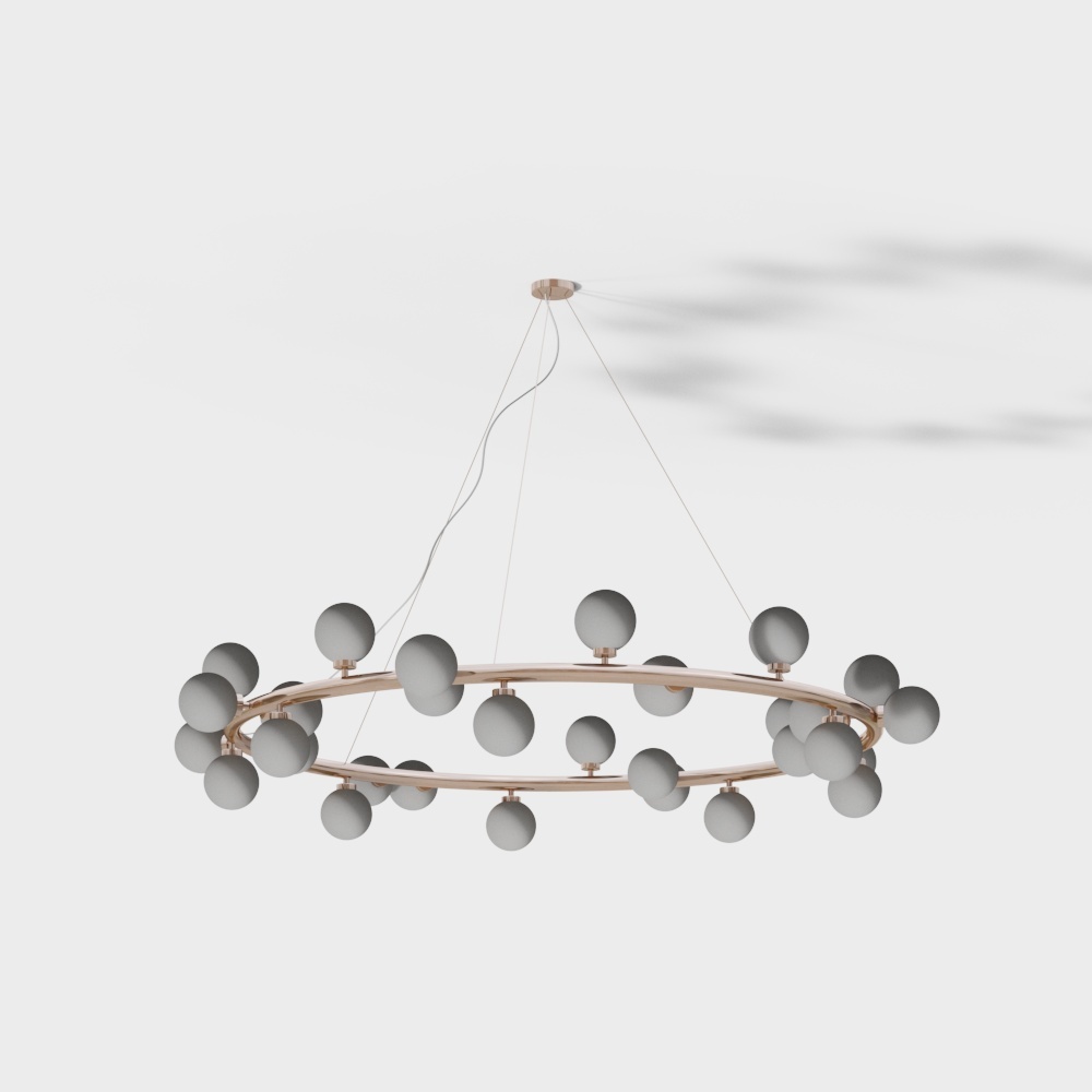 2018.10.29Nordic master room - chandelier